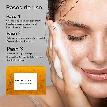 Jabón facial Turmeric
