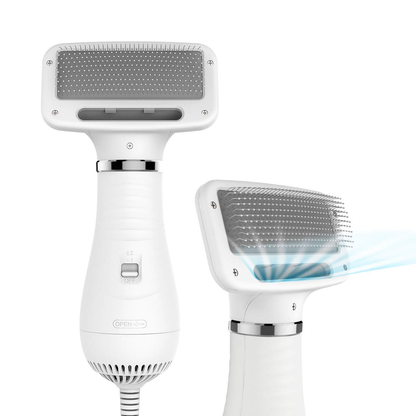 SECADOR DE PELO PARA PERRO CON CEPILLO - DRYER WITH SLICKER BRUSH